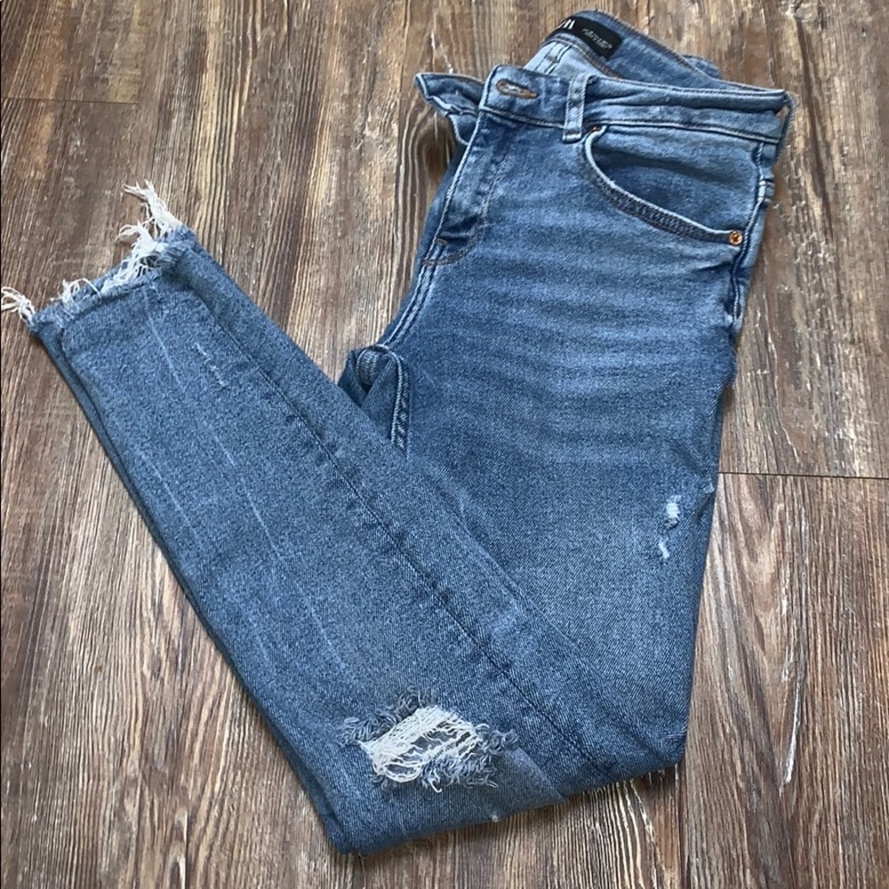 ZARA ANKLE JEANS 🥶